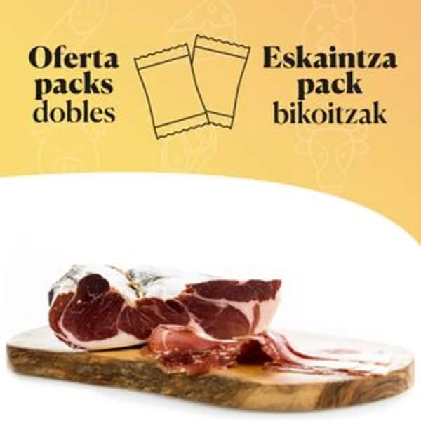 Paleta ibérica de cebo, pack ahorro 250 g + 250 g - 0.5 kg - Imagen del producto en Findit
