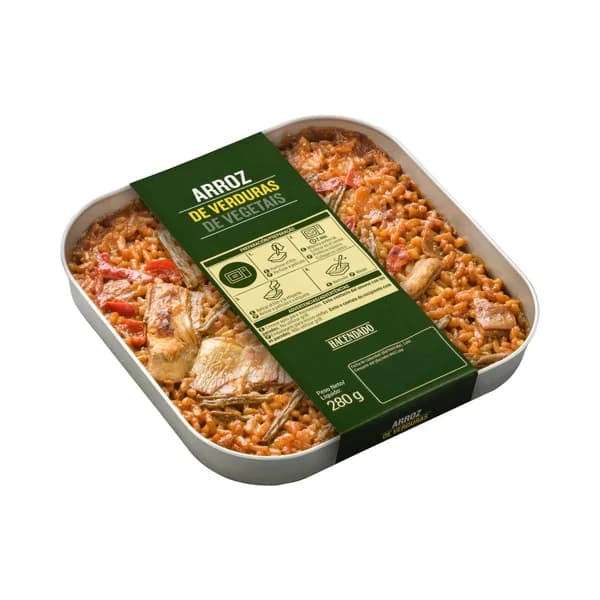 Arroz de verduras Hacendado - 0.28 kg - Imagen del producto en Findit