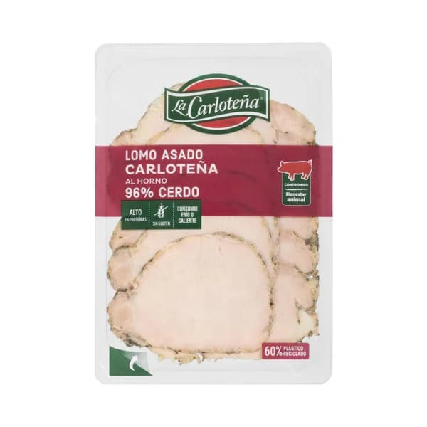 Lomo asado La Carloteña lonchas - 0.13 kg - Imagen del producto en Findit