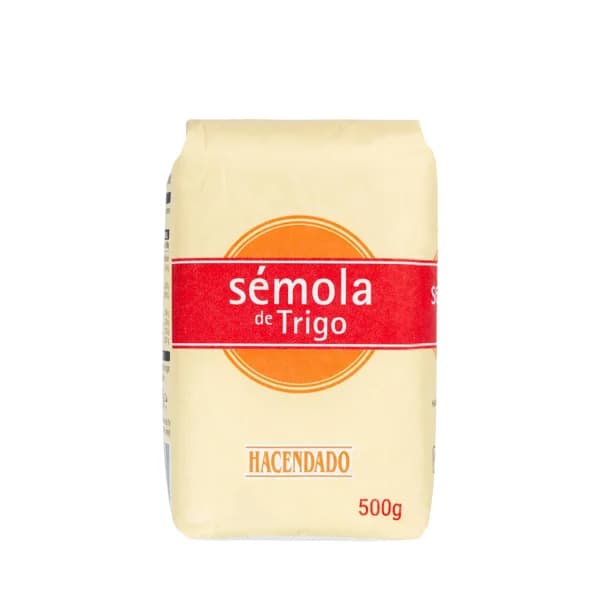 Sémola de trigo Hacendado - 0.5 kg - Imagen del producto en Findit