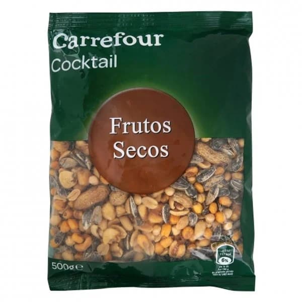 Cocktail de frutos secos jumbo Sensation Carrefour 500 g. - 0.5 kg - Imagen del producto en Findit