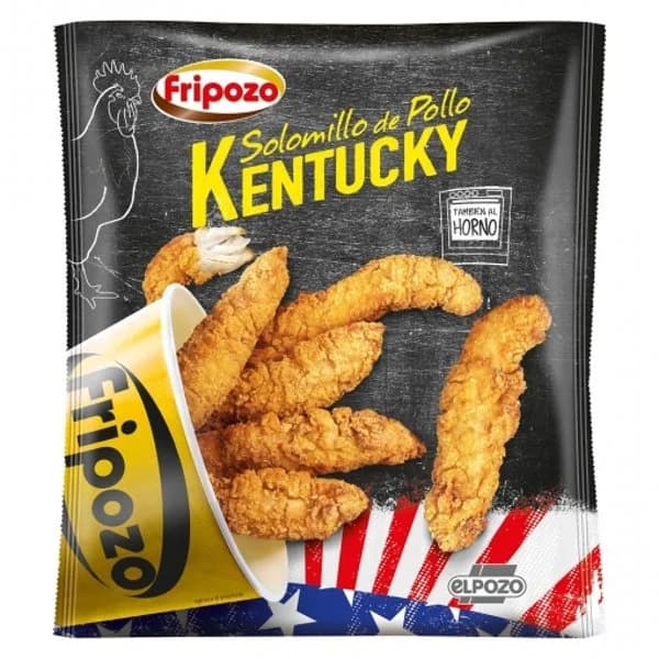 Solomillo de pollo kentuky FRIPOZO, bolsa 250 g - 0.25 kg - Imagen del producto en Findit