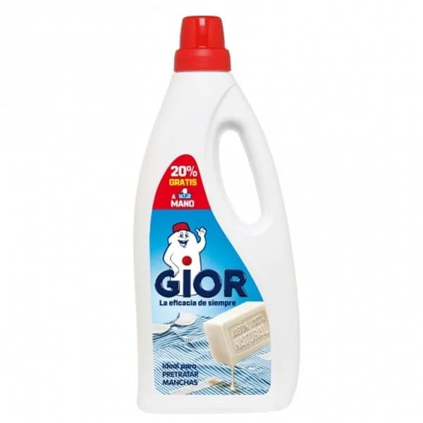 Detergente líquido a mano Gior 750 ml. - 0.75 l - Imagen del producto en Findit